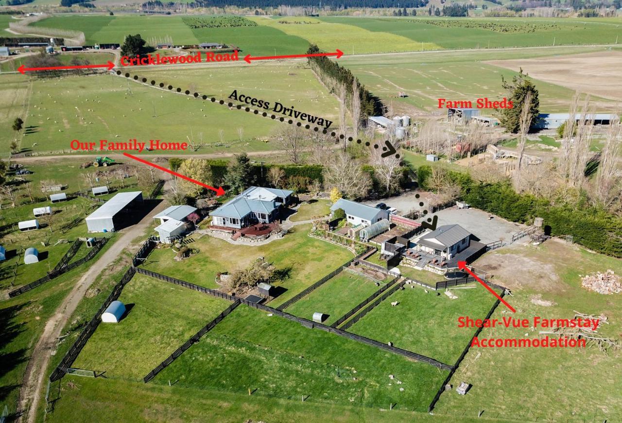 Shearvue Farmstay With Optional Free Farm Experience At 5Pm Fairlie Eksteriør bilde